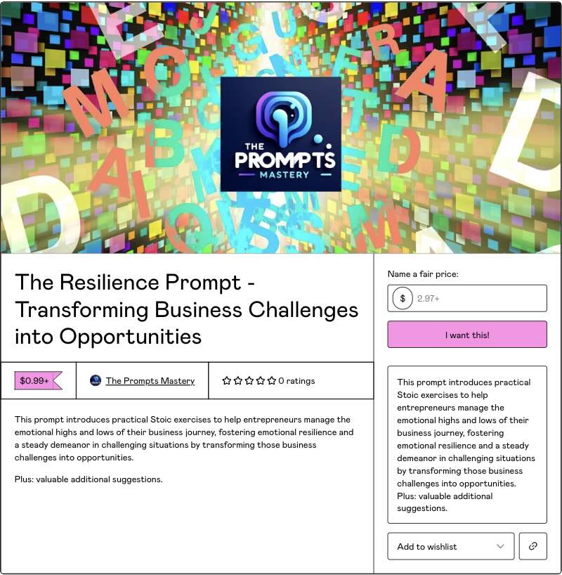 The Prompts Mastery - The Resilience Prompt